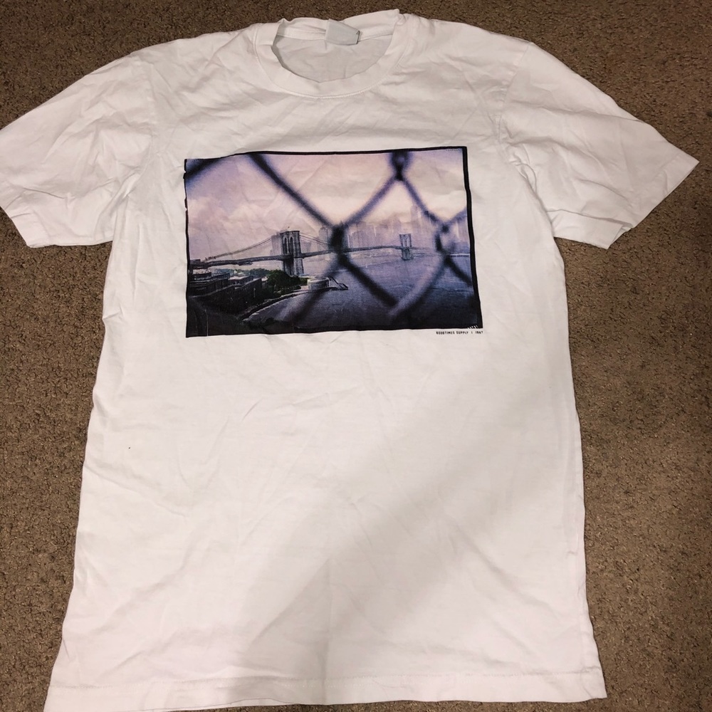 White Graphic Tee!